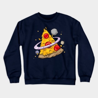 Pizza Space Crewneck Sweatshirt